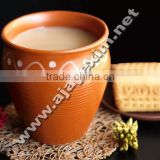 Indian of Clay Chai Cup