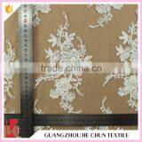 HC-5612-1 Hechun Bead Hand Embroidery Designs Woven Bridal Lace Fabric for Woman Dress thumbnail-5