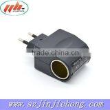 12V AC to DC EU Plug Converter Car Cigarette Lighter Plug Converter thumbnail-4