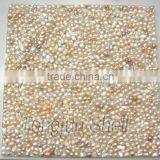 Real Natural Freshwater Pearl Transparent Tile