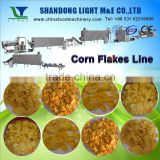 Twin Screw Extruder Corn Flakes Breakfast Cereal Process Line