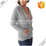 2016 Factory OEM Service Custom Women Plain Hoodie With Raglan Sleeve thumbnail-2