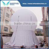 2016 Giant Single Layer White Inflatable Air Dome Tent for Projection