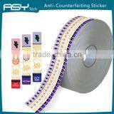 High Quality Customed Security Sticker for Wine Bottle thumbnail-3