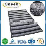 Wholesale PVC Stripe Front Custom Blank Print Door Mat