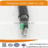 600/1000V Xlpe Insulated Aluminum Concentric Cable 3*6awg for Philippines