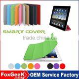New Fancy Smart Cover for Ipad Air With Unbreakable Leather Cover Magnetic Wake Up/ Sleep Function