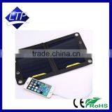 Factory Price Hottest Selling 3 Foldings 5W USB Solar Charger for Apple Samsung Millet Cellphone thumbnail-3