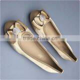 2016 Stylish Flats Shoes China Women Pump Shoes With Heart Rhinestone and Bow thumbnail-5