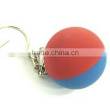 Rubber ball key chain made in Thailand