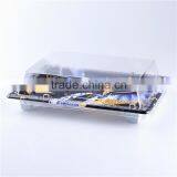 KW-0002JY-B Japanese Disposable Plastic Sushi Container With Lid 219*156*25mm thumbnail-1