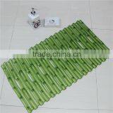 Bamboo Strip Pvc Mat Hotel Bathroom Anti-slip Mat Tub Mat thumbnail-1