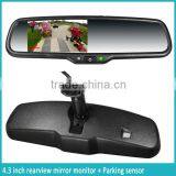 GERMID Parking Sensors System Rear View Mirror Monitor With Bi-bi Warning When Reverse thumbnail-3