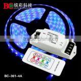 BC-361-4A RF Remote Control RGB Intellegint LED Controller for Led Strip thumbnail-2