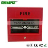 CE RohS With Plastic Shell Wired Fire Alarm Button PST-FAB01
