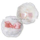 Plush Puff With Bowknot thumbnail-1