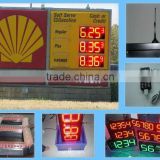 16" 8.889/10 oil gas station outdoor advertising led display screen prices