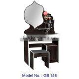 High Quality Dresser Furniture With Mirror And Stool, Cheap Dressing Table, Modern Dressing Table Designs, Bedroom Dresser Style thumbnail-1