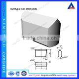 K20 Type Hard Metal for Rock Drilling Tools Tungsten Carbide Drill Bits