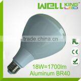 CE RoHS UL Aluminum E26 E27 Dimmable br Lighting Led Br40 Led Lamp thumbnail-1