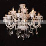 White Glass Home Decoration Chandeliers thumbnail-1
