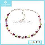2015 Brand Quality Colorful Austria Crystal Custom Necklace for Girls thumbnail-4
