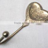 Cast Iron Hooks for Clothes With Nickel Plated