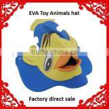 Wholesale 2015 New Design Eva Hat, Animal Cartoon Eva Foam Hat For Children Toy
