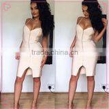 Hot new products for 2015 bandage rayon dress women