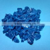 HDPE blow grade (crushing) blue plastic raw material