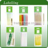 4 Inch Yellow Gardening Plastic Plant Tag Plant Label Growing Marker thumbnail-5