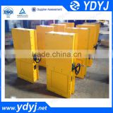 China square manual slide gate valve for silo