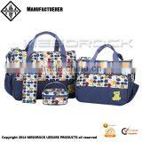 Hot Selling Wholesale 4pcs/set Mommy Bag Baby Diaper Bag thumbnail-2