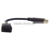Displayport to HDMI Cable Adapter 15CM W/IC (DP Male to HDMI Female) thumbnail-2