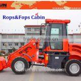 EVERUN Brand CE Approved Wheel Loader ER1500 With Telescopic Boom