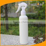 250ml PET Cylindrical White Plastic Cosmetic Bottle With Sprayers thumbnail-1