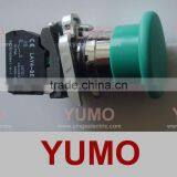 LAY4-BC31 Green Mushroom Head 40mm Diamter Push Button Switch thumbnail-1