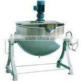 Tilting With Scrape Agitator Gas Heating Jacketed Kettle