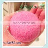 Japan Konjac Sponge,100% Natural Konjac Facial Sponge,Facial Cleansing Konjac Sponge,Facial Sponge, Free Sample thumbnail-1