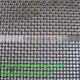 High Security Polyester Coated Black Color Alu-Gard Perforated Mesh Screens thumbnail-2