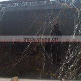 NATURAL BLACK AND GOLD (MICHAELANGELO) MARBLE SLABS thumbnail-2