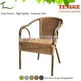 TG15-0163 Hot Sale Bamboo Look Wicker Chair With Nature Colour thumbnail-1