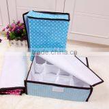 N492 Household Non Woven Box Foldable 12 Grid Storage Box thumbnail-1