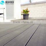 140mm*25mm 146*25mm Wpc Decking for Outdoor UV Resistant Waterproof Wood Plastic Composite Decking thumbnail-3
