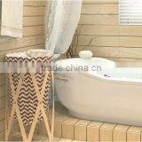 Factory Manufacture Handmade Folding Laundry Basket Toy Storage Basket Dirty Clothes Basket thumbnail-1