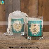 Mason Jar Drink Glasses Decorative Votive Candle
