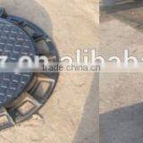 Cheap China Factory Heavy Duty Ductile Iron Manhole Cover With Frame thumbnail-4