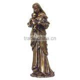 2015 New Produced Home Decoration Bronze Virgin Mary and Child Statue thumbnail-3
