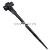 22-24mm Scaffold Ratchet Wrench Solid Spanner Repair Socket Tool Multi-function Hand Tool Durable Combination Spanner thumbnail-4