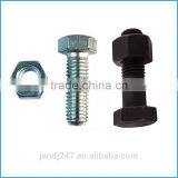 Fastener DIN931 8.8 Grade Black Hex Bolt and Nut thumbnail-2